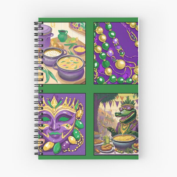 Artikelvorschau, Mardi Gras Gumbo Patchwork entworfen und verkauft von elizabethdancer.