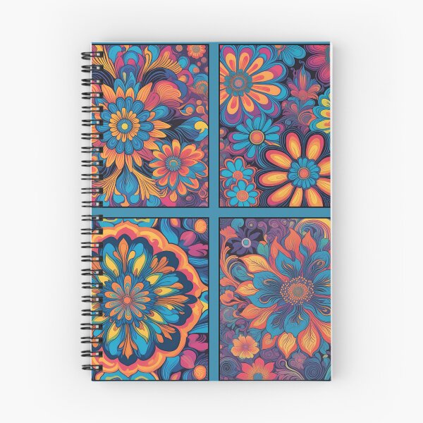 Item preview, Boho Patchwork Flowers designed and sold by elizabethdancer.