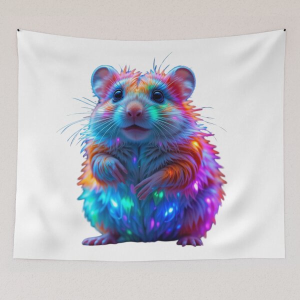 Item preview, The Neon Hamster designed and sold by GloriousArtSKD.