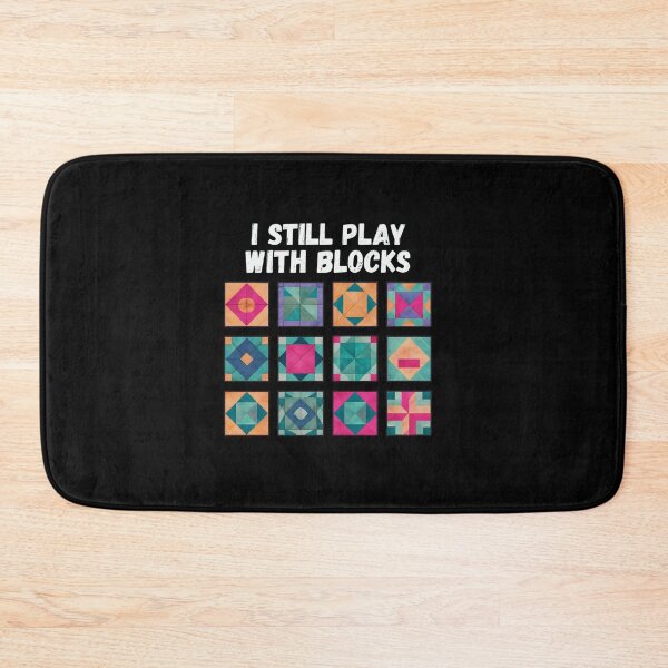 Item preview, "I Still Play With Blocks" Funny Quilting Shirt – Perfect Gift for Quilters & Craft Lovers designed and sold by Colorful-Garden.