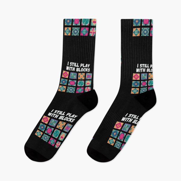 Item preview, "I Still Play With Blocks" Funny Quilting Shirt – Perfect Gift for Quilters & Craft Lovers designed and sold by Colorful-Garden.