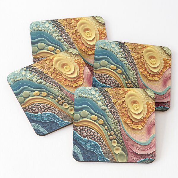 Item preview, Vibrant Abstract Kaleidoscope: Wearable Art for Every Space  designed and sold by nadeem4design.