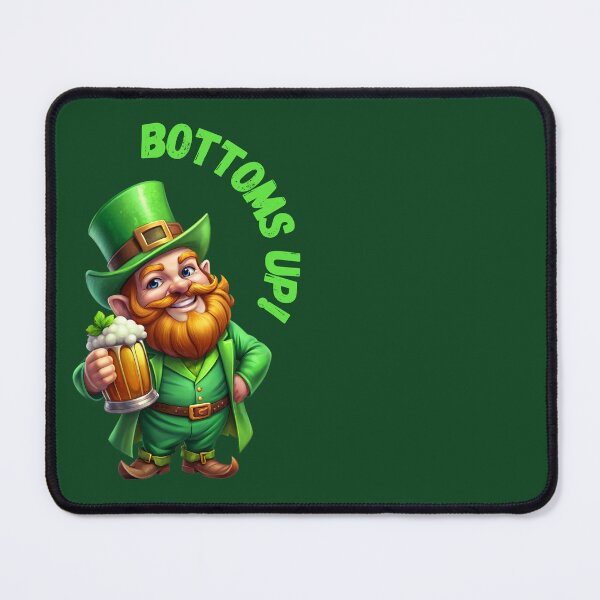 Item preview, Bottoms Up Leprechaun: A Joyful Toast designed and sold by Frim-Design.