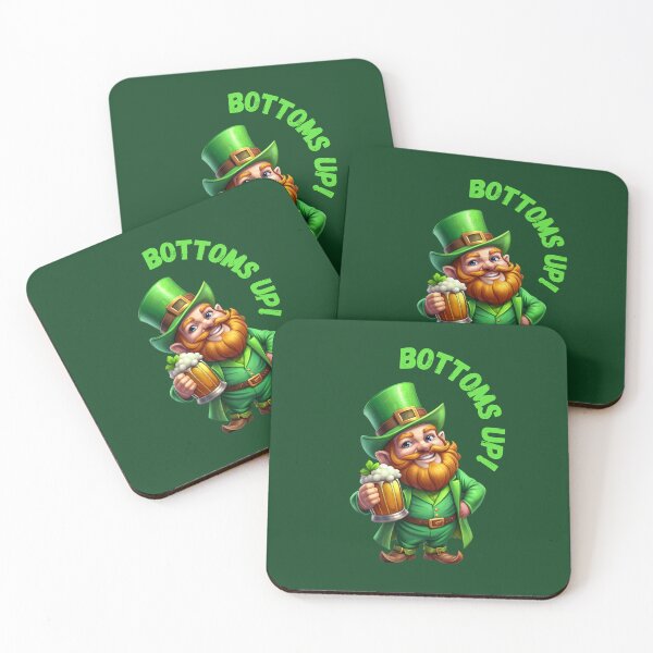 Item preview, Bottoms Up Leprechaun: A Joyful Toast designed and sold by Frim-Design.