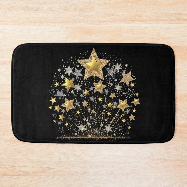 Item preview, Gold and silver stars plant designed and sold by Rbnano.