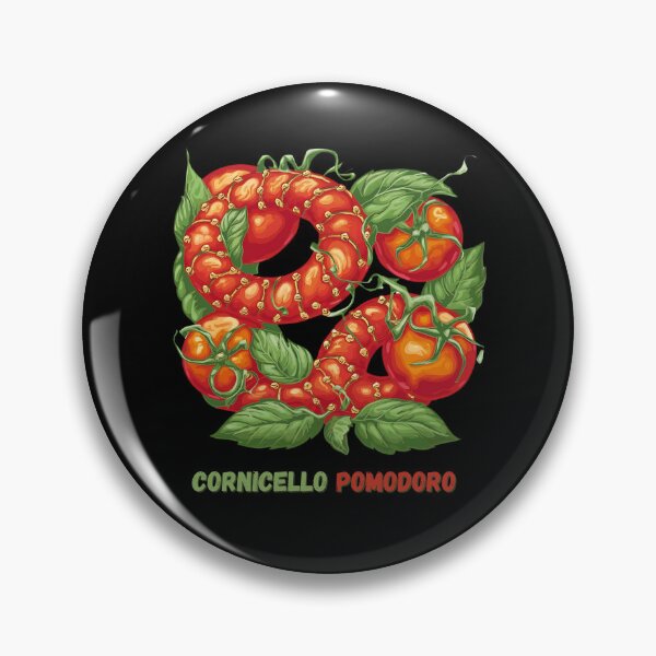 Item preview, Cornicello Pomodoro - The perfect gift for lovers of Italian culture and cuisine. designed and sold by ZyziowskyArt.