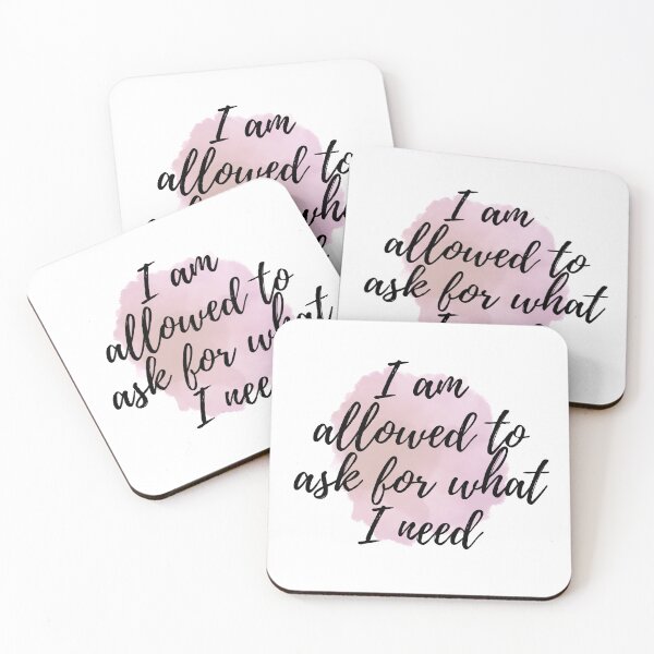 Item preview, I am allowed to ask for what I need - Positive Affirmations - Daily [ 2025 - Collection ] designed and sold by elmsstudios.