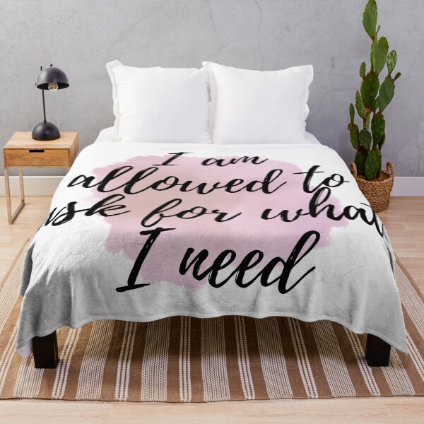 Item preview, I am allowed to ask for what I need - Positive Affirmations - Daily [ 2025 - Collection ] designed and sold by elmsstudios.