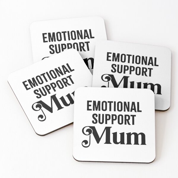Item preview, Emotional Support Mum designed and sold by PaulSDesign.