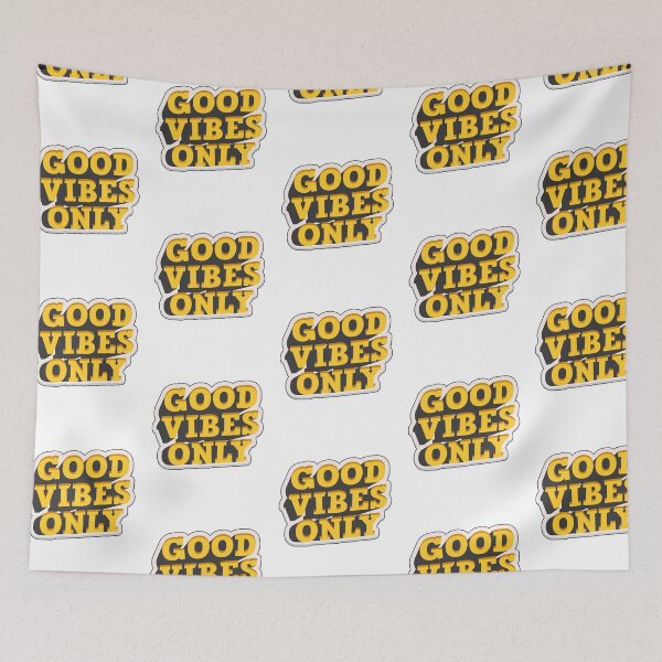 Item preview, Good Vibes Only Friendly Gift Men Women Kids designed and sold by itsagrind.