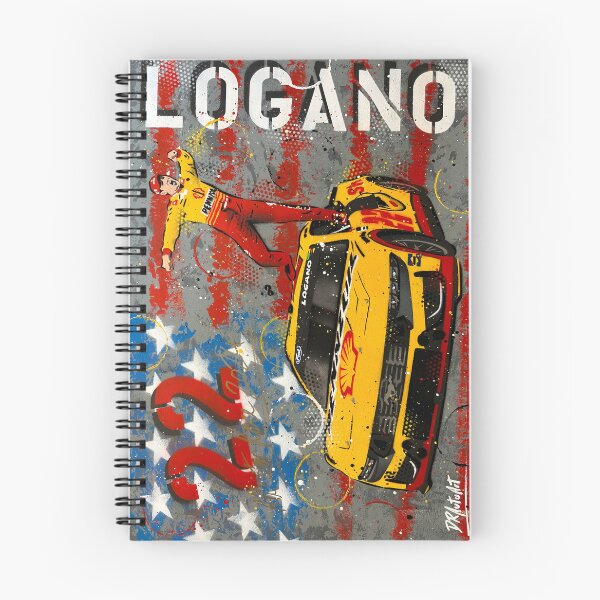 Item preview, Joey Logano, NASCAR 2024 graffiti painting by DRAutoArt designed and sold by DRAutoArt.