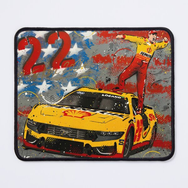 Item preview, Joey Logano, NASCAR 2024 graffiti painting by DRAutoArt designed and sold by DRAutoArt.