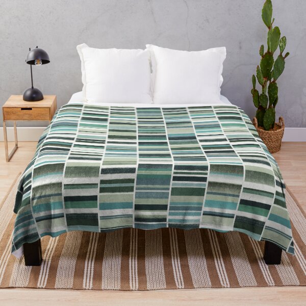 Item preview, Horizons Of Land And Sky And Sea in Desaturated Blue and Green designed and sold by micklyn.