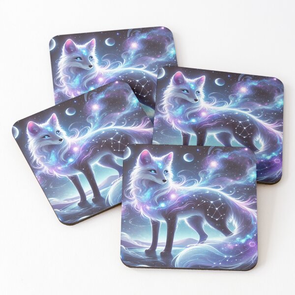 Item preview, Lumos – Mystical Cosmic Fox designed and sold by NaMieSz.