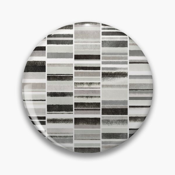 Item preview, Monochrome Horizons Grunge Chalk Stripes designed and sold by micklyn.