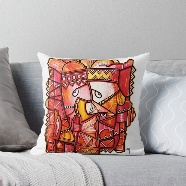 Item preview, Sun Tribe Asbtract Painting designed and sold by ROLY O .