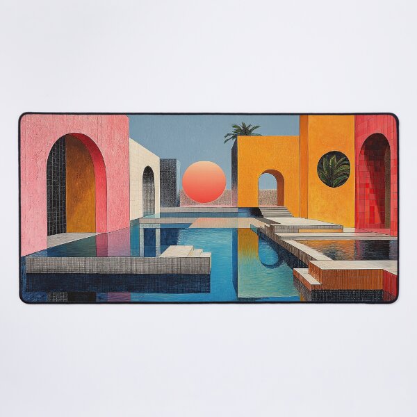 Item preview, Surrealism Architecture Design Geometry designed and sold by ArtHouseNiklas.