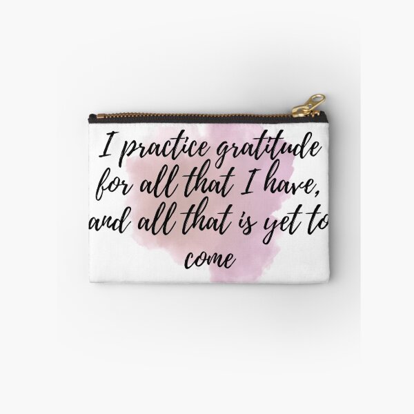 Item preview, I practice gratitude for all that I have, and all that is yet to come - Positive Affirmations - Daily [ 2025 - Collection ] designed and sold by elmsstudios.