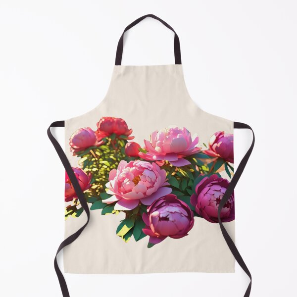 Item preview, pink flower Peonies – 3D look effect sticker designed and sold by Rainbow Paws Garden.