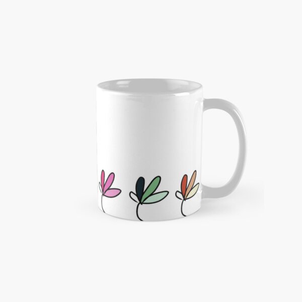 Aperçu de l'œuvre Tasse à imprimé feuilles  créée et vendue par ServiArt.
