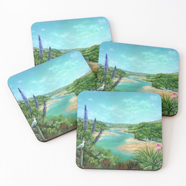 Item preview, Crantock Bay by The River Gannel Estuary designed and sold by Sonia Finch.