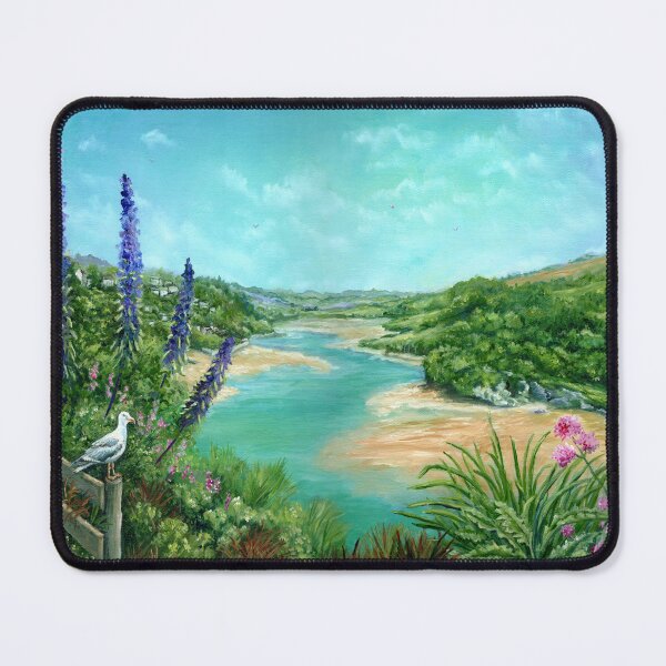 Item preview, Crantock Bay by The River Gannel Estuary designed and sold by Sonia Finch.