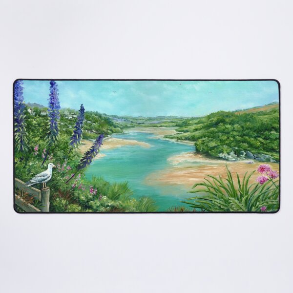 Item preview, Crantock Bay by The River Gannel Estuary designed and sold by Sonia Finch.