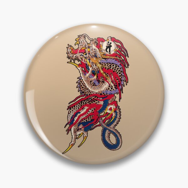 Item preview, Kazama Kiryu Dragon Back Tattoo designed and sold by Lowfidesigns.