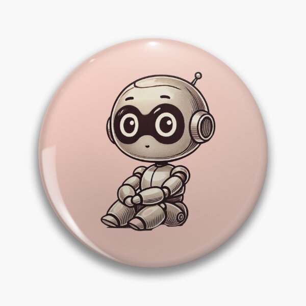 Item preview, Cute Small Robot  designed and sold by The Art of Kkatarynka.