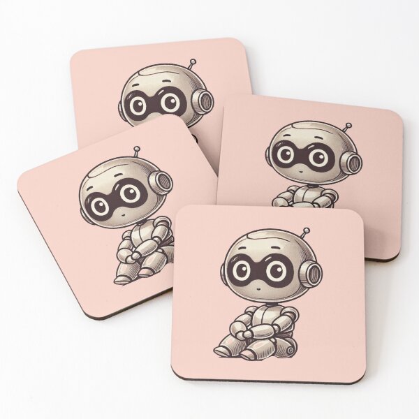 Item preview, Cute Small Robot  designed and sold by The Art of Kkatarynka.