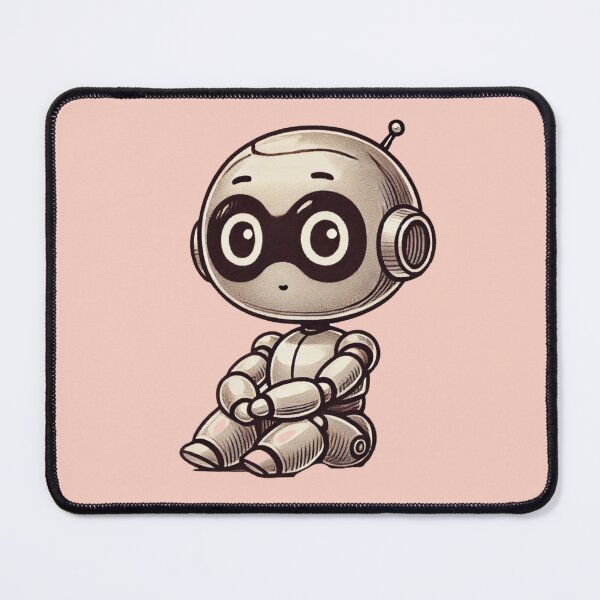Item preview, Cute Small Robot designed and sold by The Art of Kkatarynka.