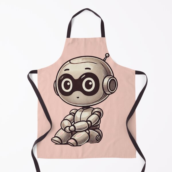 Item preview, Cute Small Robot designed and sold by The Art of Kkatarynka.