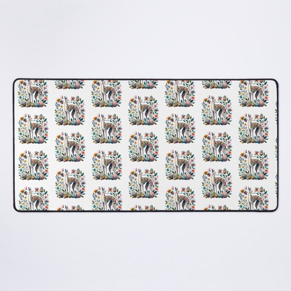 Item preview, Floral Easter Greyhound Dog designed and sold by Wags & Tails.