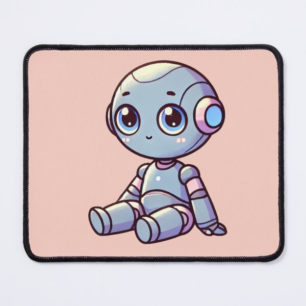 Item preview, Cute Small Robot designed and sold by The Art of Kkatarynka.