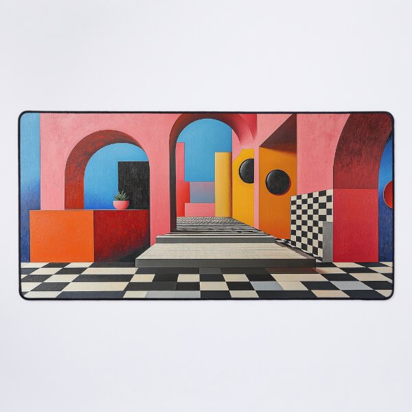 Item preview, Surrealism Architecture Design Geometry designed and sold by ArtHouseNiklas.