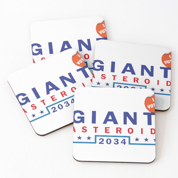 Item preview, I Voted Giant Asteroid 2034 designed and sold by JewelKnightJess.