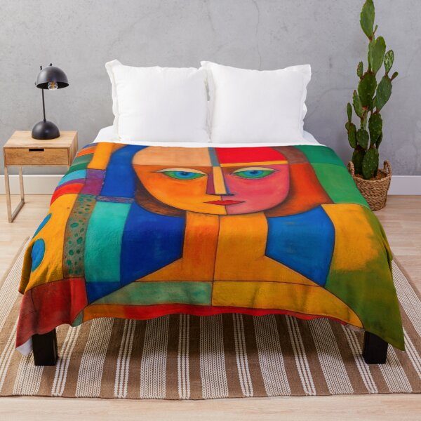 Item preview, [AI Art] Bold Geometry Cubist Portrait. designed and sold by Sissle.