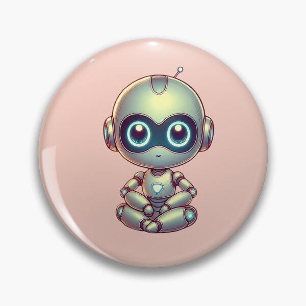 Item preview, Cute Small Robot  designed and sold by The Art of Kkatarynka.