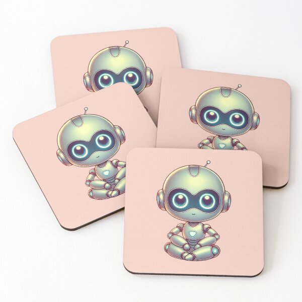 Item preview, Cute Small Robot  designed and sold by The Art of Kkatarynka.