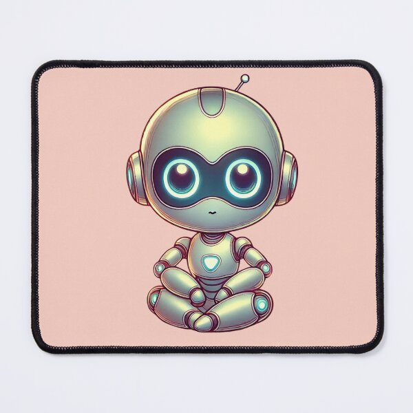 Item preview, Cute Small Robot  designed and sold by The Art of Kkatarynka.