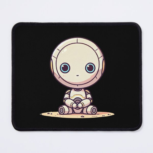 Item preview, Cute Small Robot designed and sold by The Art of Kkatarynka.