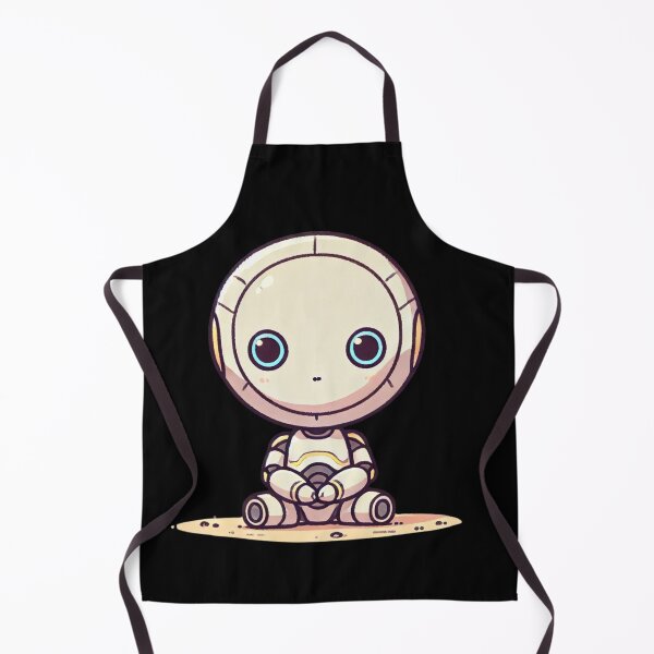 Item preview, Cute Small Robot designed and sold by The Art of Kkatarynka.