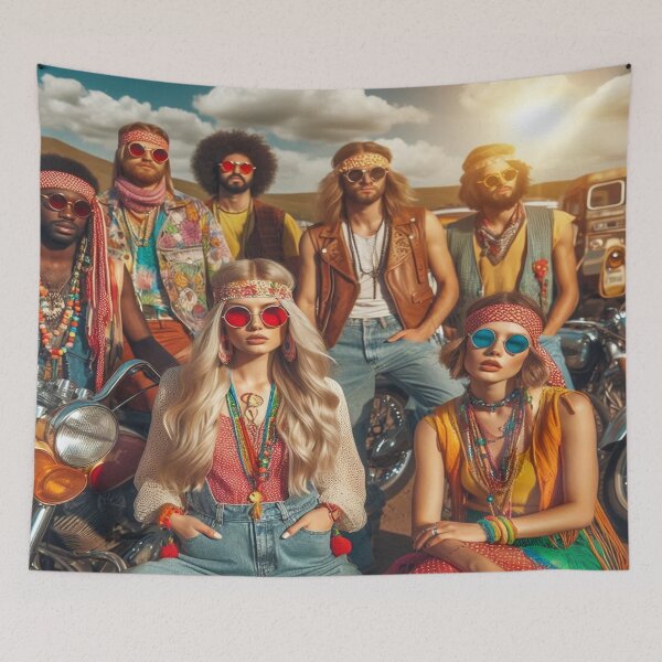 Item preview, Biker Boho meets Y2K Vibes: A stylish mix of adventure and nostalgia designed and sold by FotoworldEdel.