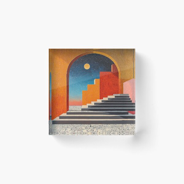 Artikelvorschau, Surrealismus Architektur Design Geometrie entworfen und verkauft von ArtHouseNiklas.