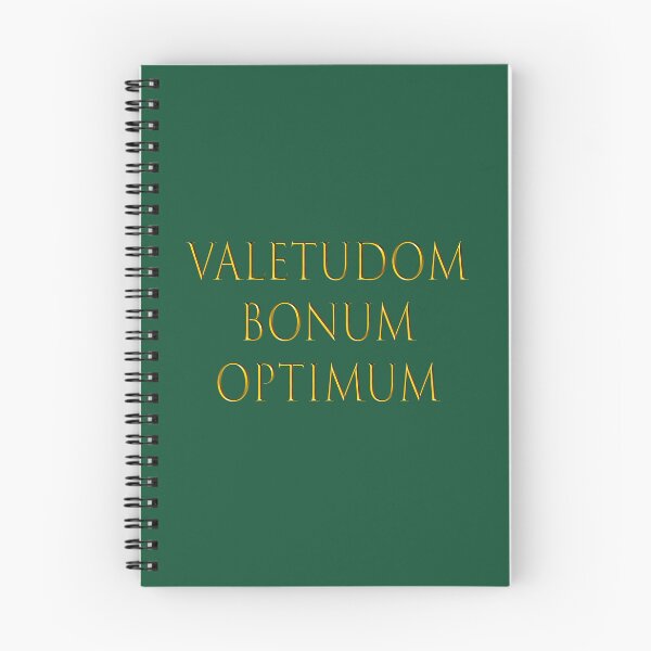 Item preview, Valetudo Bonum Optimum – Health is the Greatest Wealth designed and sold by Wisdom Wear.