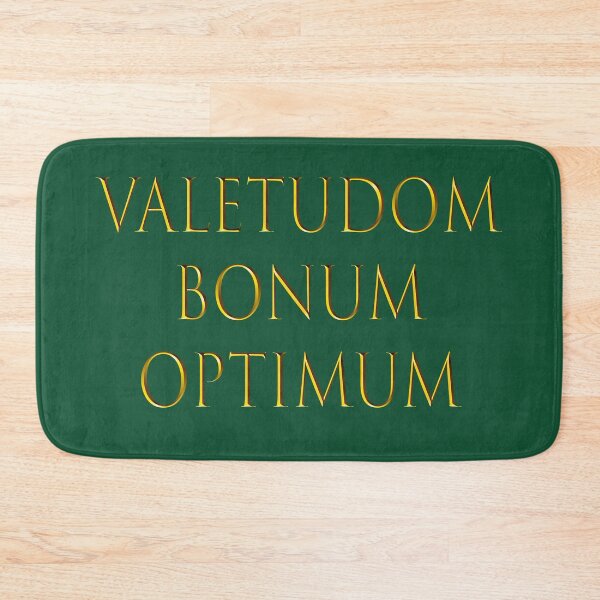 Item preview, Valetudo Bonum Optimum – Health is the Greatest Wealth designed and sold by Wisdom Wear.