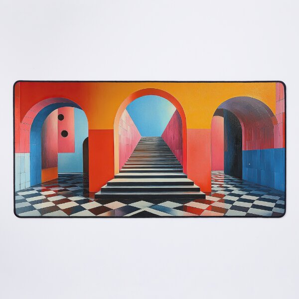 Item preview, Surrealism Architecture Design Geometry designed and sold by ArtHouseNiklas.