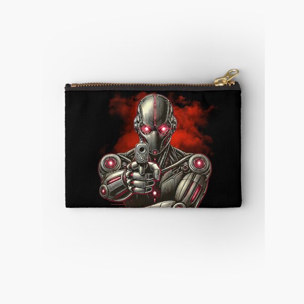 Item preview, Dangerous serious future Robot cyborg aiming gun designed and sold by The Art of Kkatarynka.