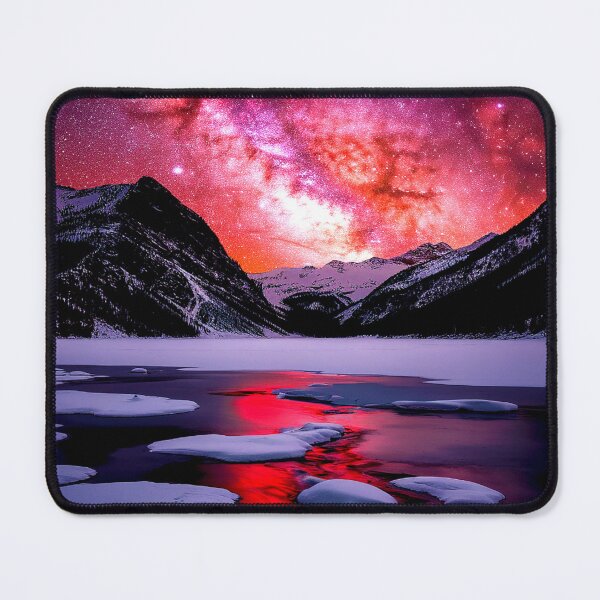 Item preview, Galactic Reflection Over Frozen Serenity designed and sold by Exodoi.