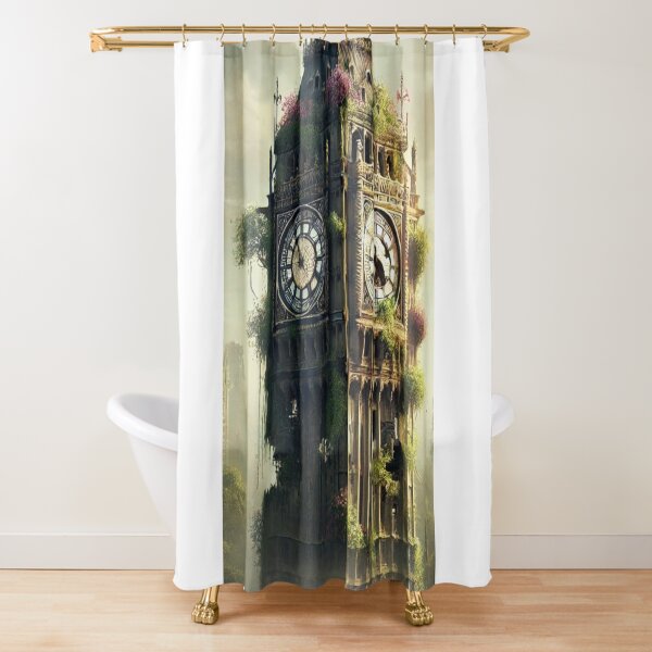 Item preview, Post-Apocalyptic Big Ben Elizabeth Tower in London, UK.  designed and sold by UniqAttireBrand.